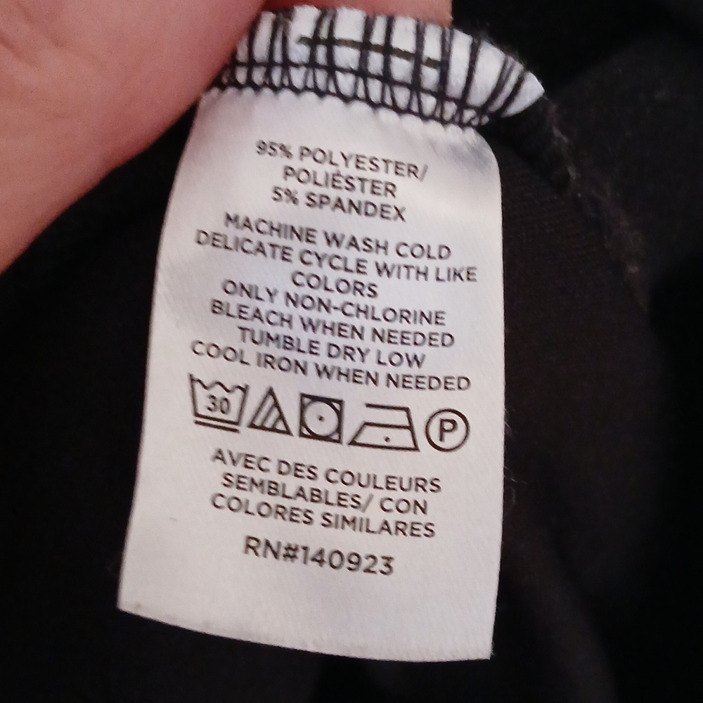 New Loft L Petites Bkack Wide Leg Pants - Picture 9 of 10